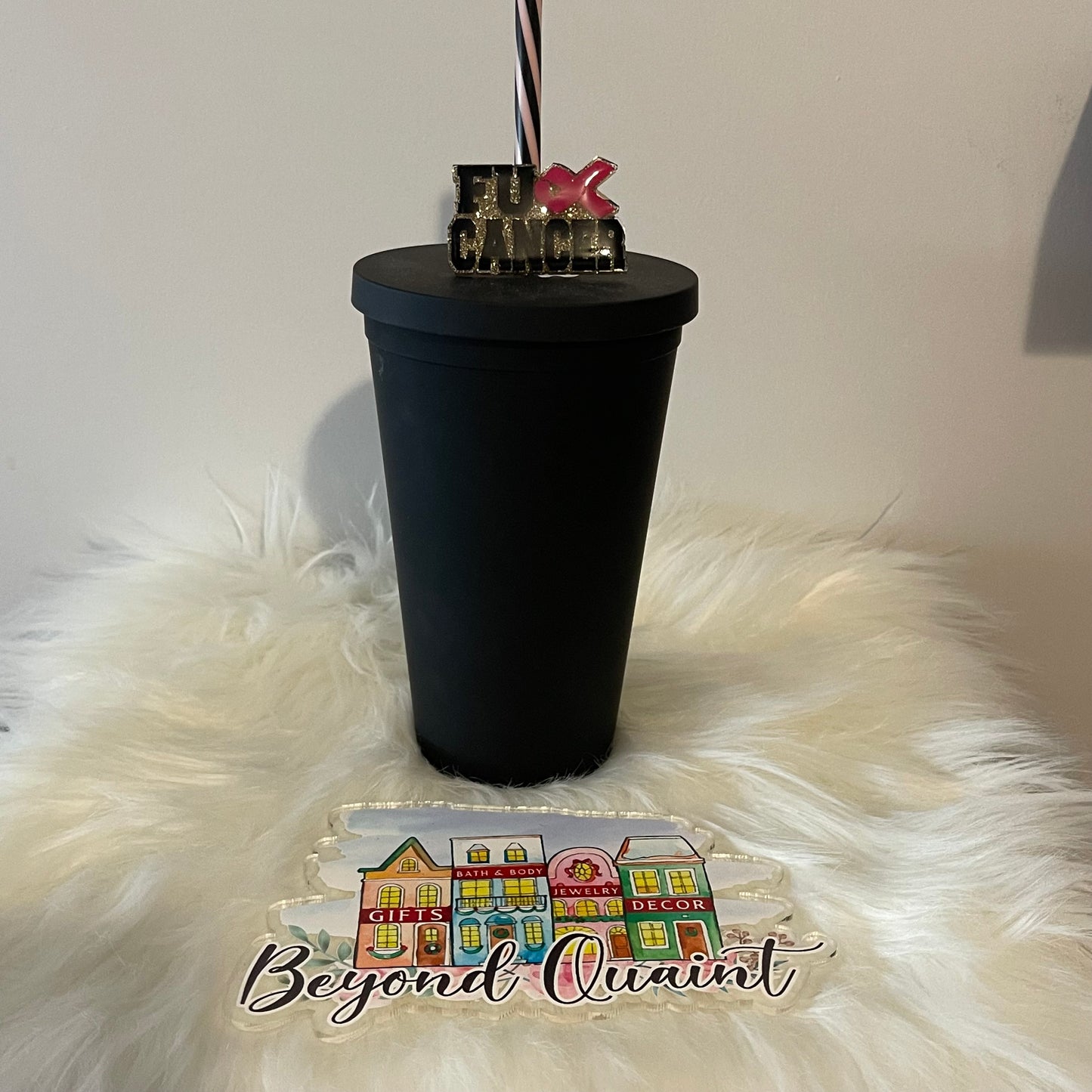 2” Acrylic Straw Toppers