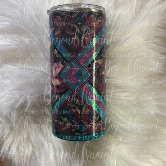 Teal Temptation 20oz Stainless Steel Tumbler