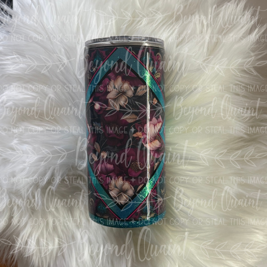 Teal Temptation 20oz Stainless Steel Tumbler