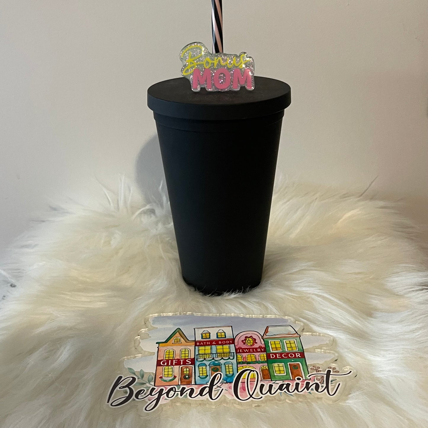 2” Acrylic Straw Toppers