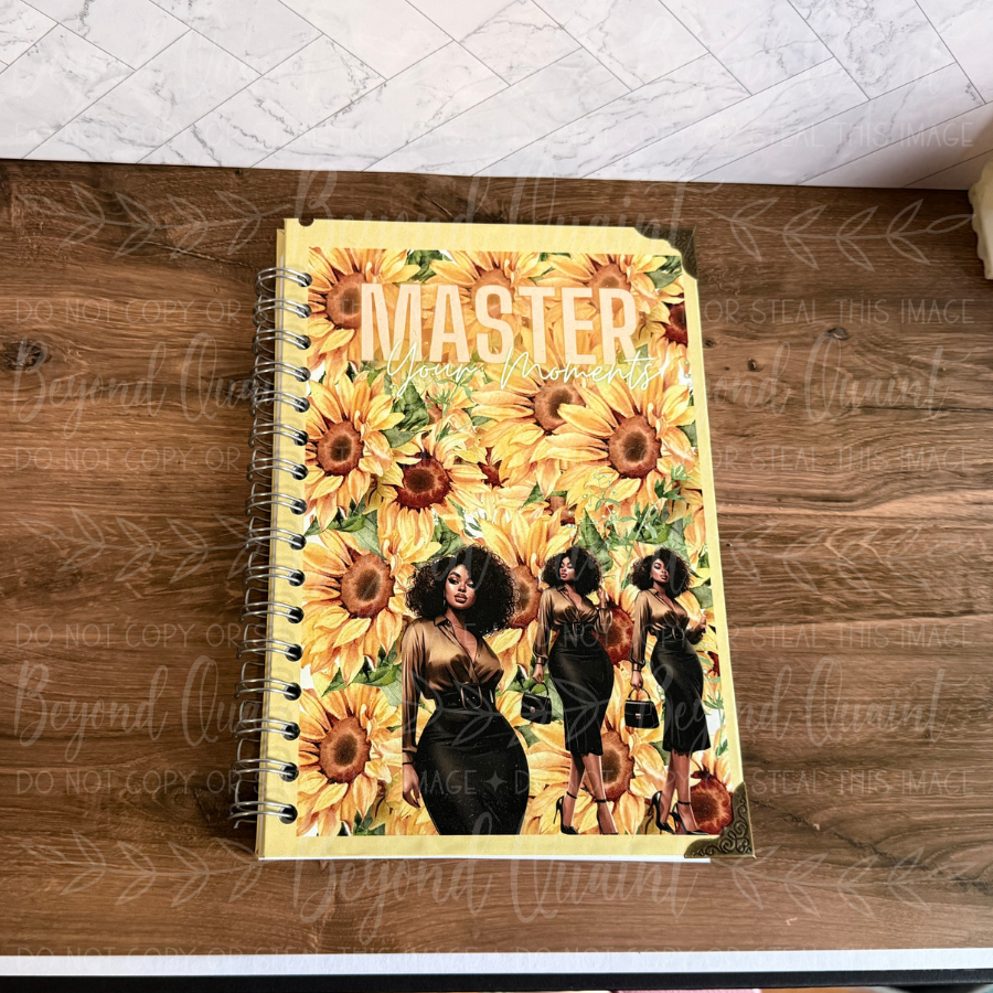 Master Your Moments | 6” × 9” Undated Weekly Planner